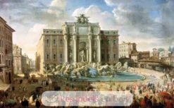 Fontaine de Trevi de Panini - Puzzle Michèle Wilson