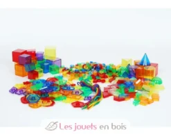 Formes géométriques colorées translucides - TickiT