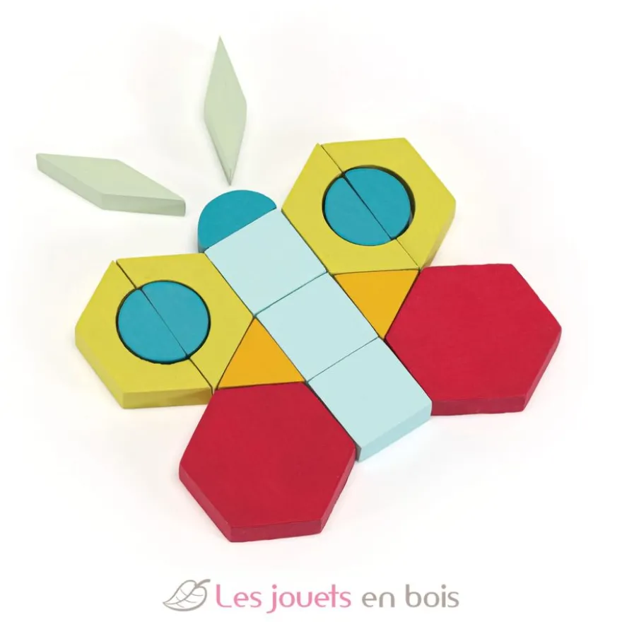 Formes géométriques mosaïque 125 pcs - Sevi