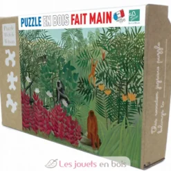 Forêt tropicale avec singes de Rousseau - Puzzle Michèle Wilson