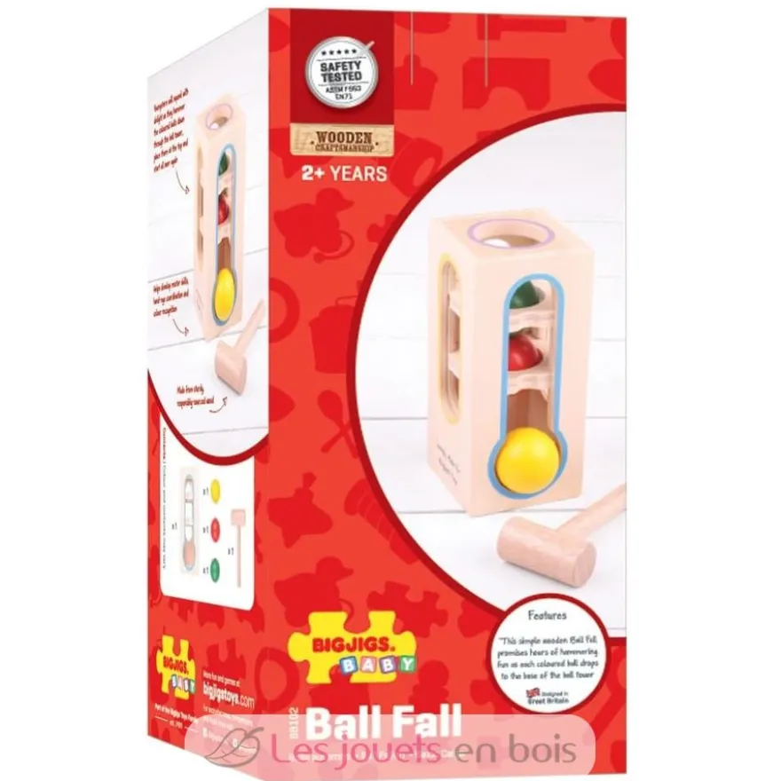 Frappe balle en bois - Bigjigs Toys