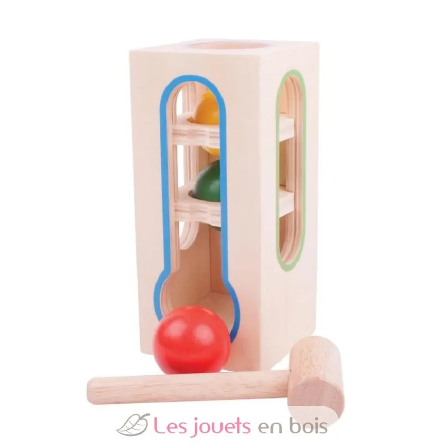 Frappe balle en bois - Bigjigs Toys