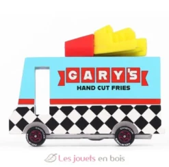 French Fry Van bleu - Candylab