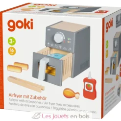 Friteuse à air chaud en bois grise - Goki