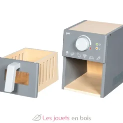 Friteuse à air chaud en bois grise - Goki
