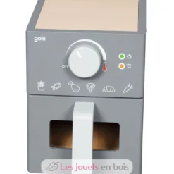 Friteuse à air chaud en bois grise - Goki