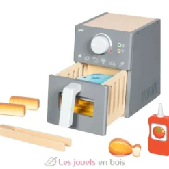 Friteuse à air chaud en bois grise - Goki