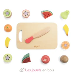 Fruits en bois à découper - New Classic Toys