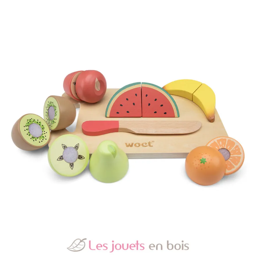 Fruits en bois à découper - New Classic Toys