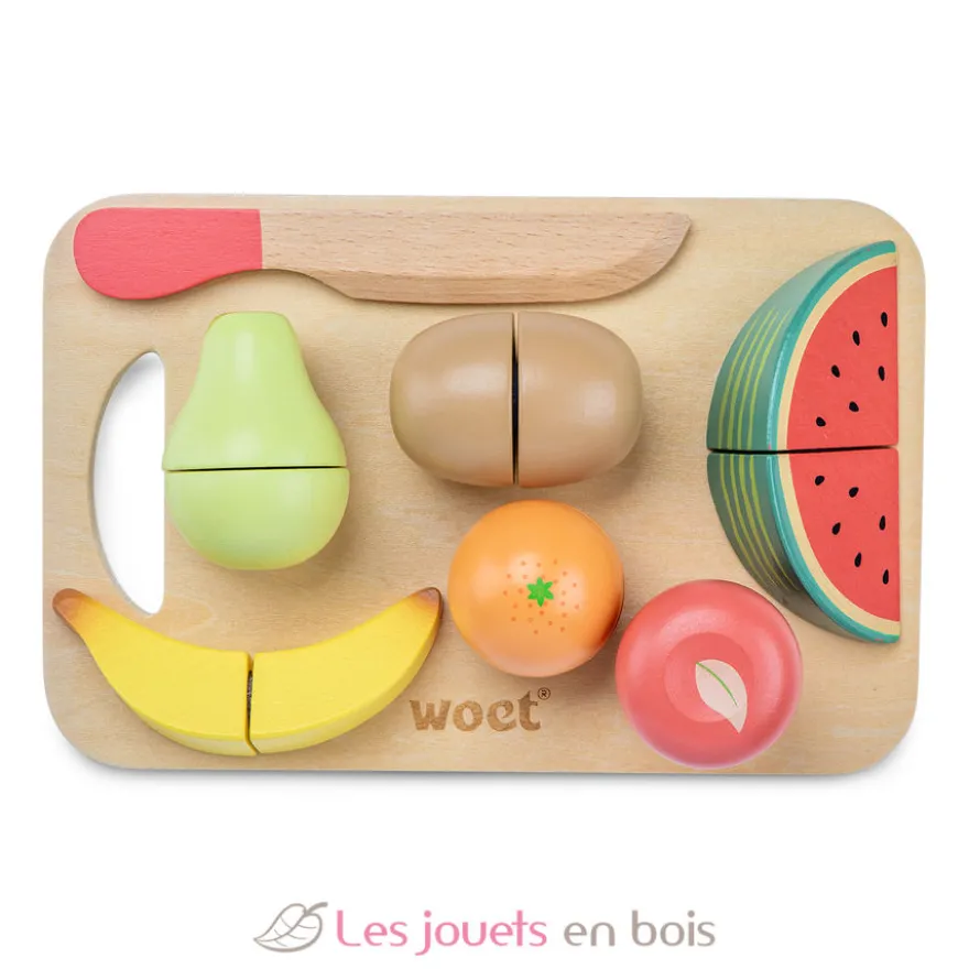 Fruits en bois à découper - New Classic Toys