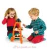 Fusée spatiale orange Tender Leaf Toys