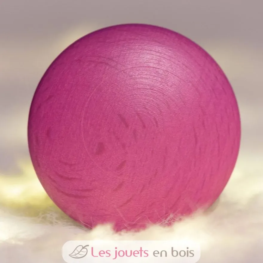 Galets en bois arc-en-ciel - TickiT