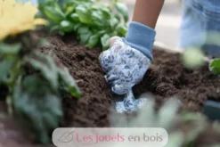 Gants de jardinage bleu Forest Friends - Little Dutch