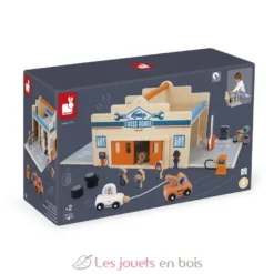 Garage en bois Ville - Cross Roads - Dès 2 ans - Janod