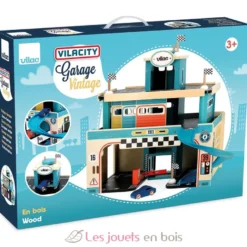 Garage en bois vintage Vilacity - Vilac