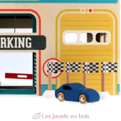 Garage en bois vintage Vilacity - Vilac