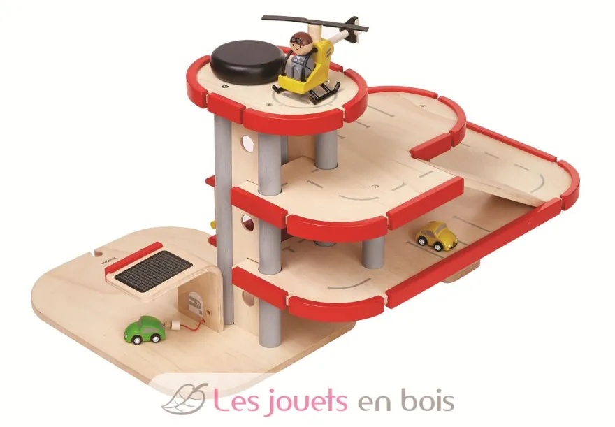 Garage Parking en bois - Plan Toys