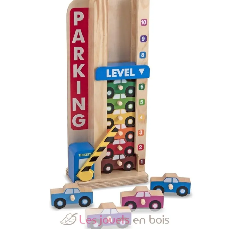 Garage pour empilage et comptage - Melissa & Doug