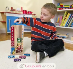 Garage pour empilage et comptage - Melissa & Doug