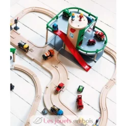 Garage rail et route - Brio