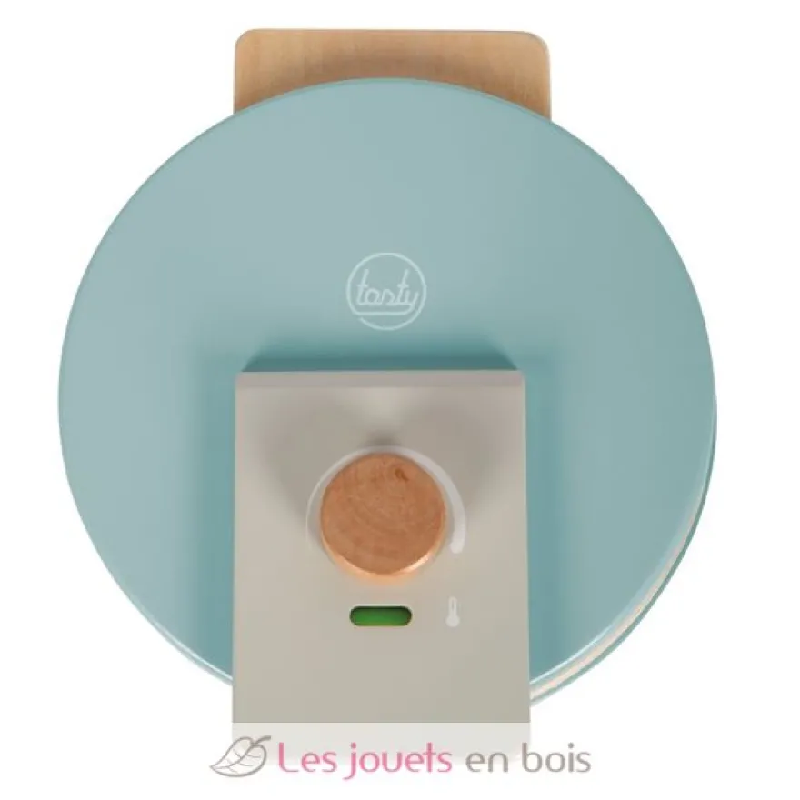 Gaufrier en bois Tasty bleu - Small foot
