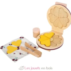 Gaufrier en bois Tasty rouge - Small foot