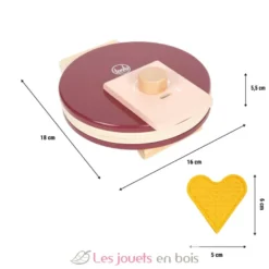 Gaufrier en bois Tasty rouge - Small foot