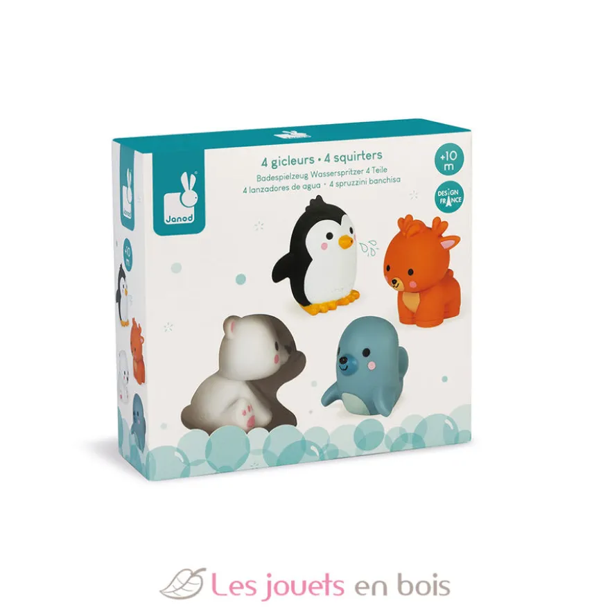 Gicleurs de bain Animaux Polaires - Janod