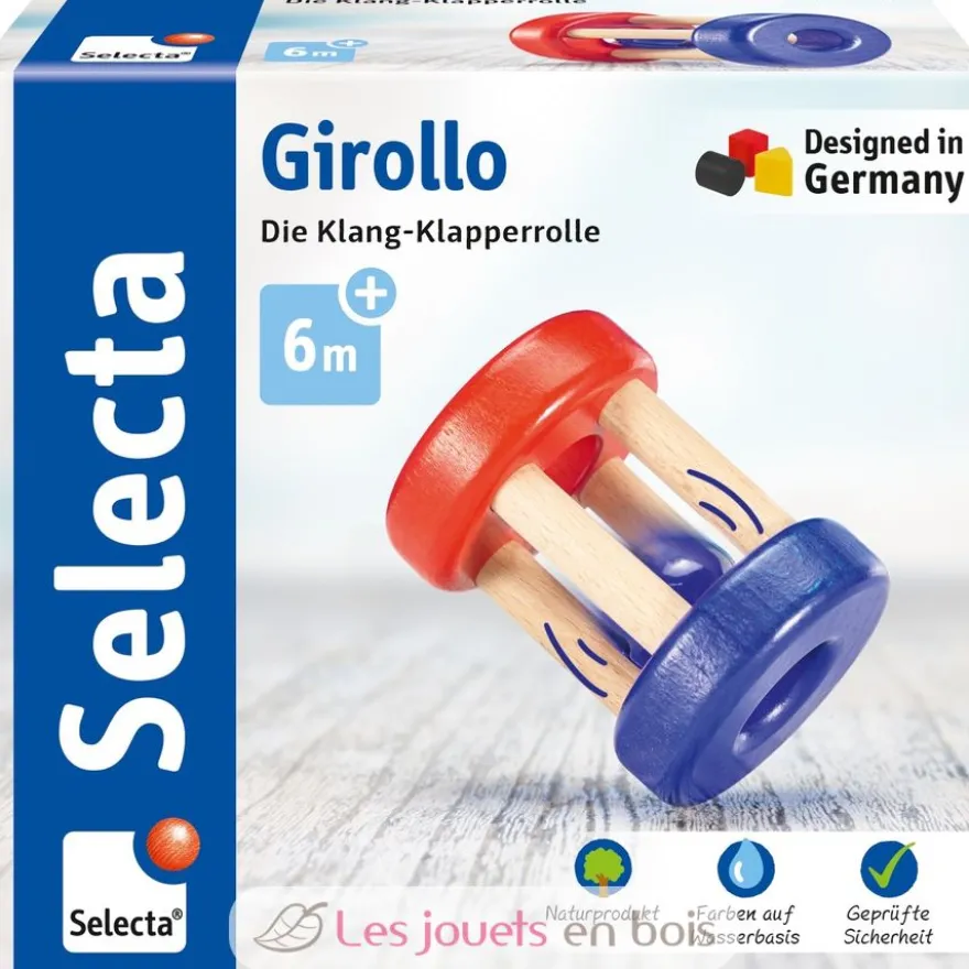 Girollo hochet rouleau rigolo - Selecta
