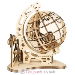 Globe Mécanique - Puzzle 3D en bois - Mr. Playwood