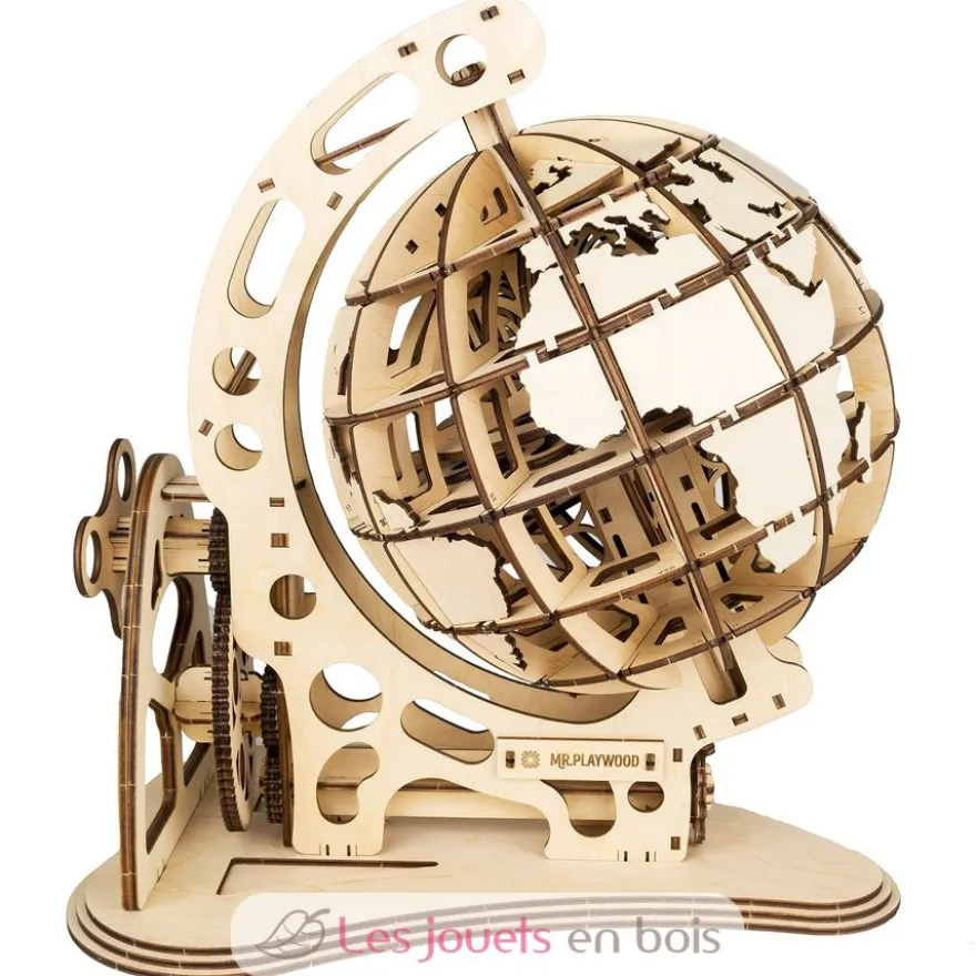 Globe Mécanique - Puzzle 3D en bois - Mr. Playwood