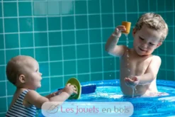 Grand bateau modulable bleu 21 cm - Plan Toys