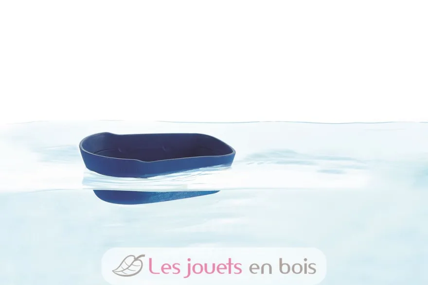 Grand bateau modulable bleu 21 cm - Plan Toys