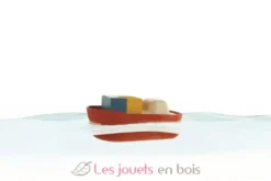Grand bateau modulable rouge 21 cm - Plan Toys