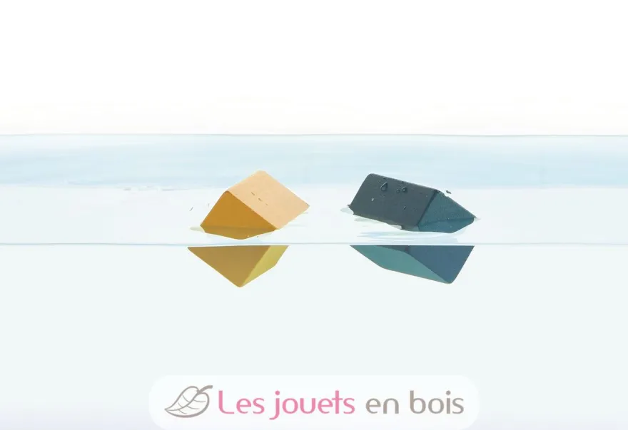 Grand bateau modulable rouge 21 cm - Plan Toys