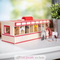 Grand box à chevaux transportable - Melissa & Doug
