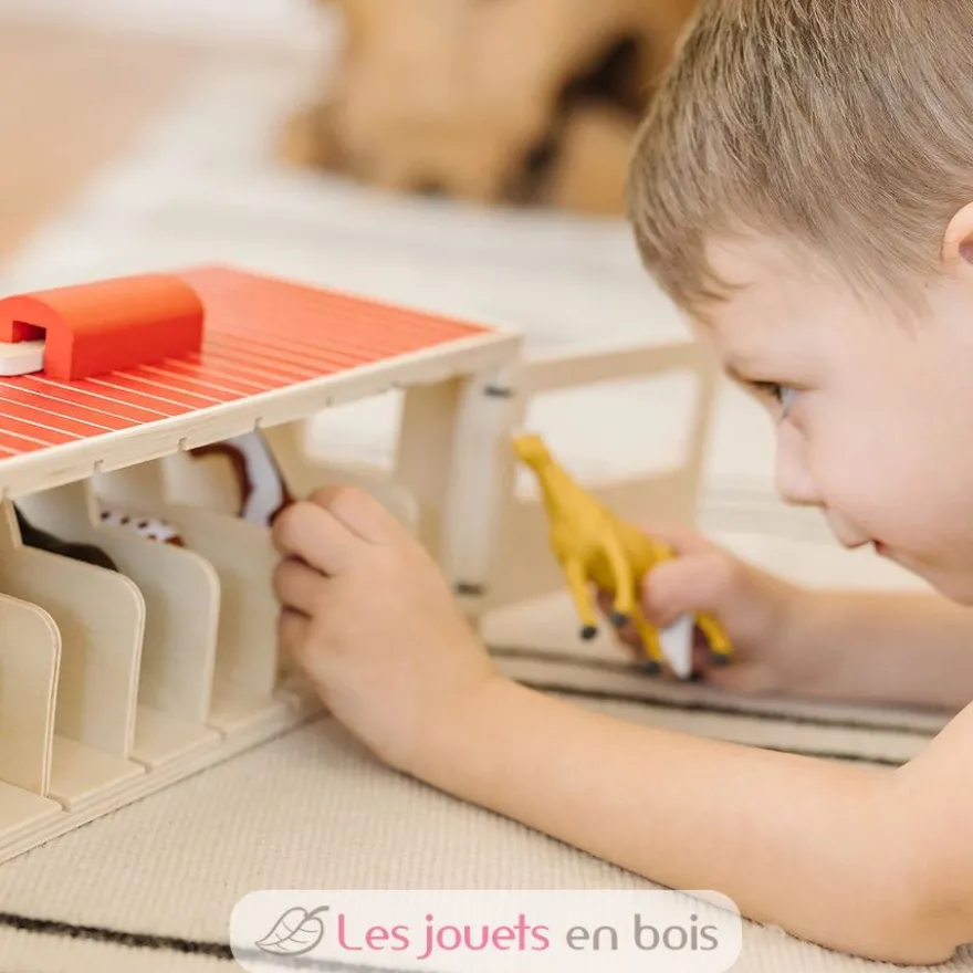 Grand box à chevaux transportable - Melissa & Doug