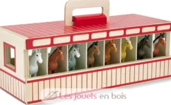 Grand box à chevaux transportable - Melissa & Doug