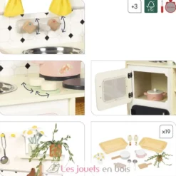 Grande cuisine en bois équipée Mamie Soleil - Janod
