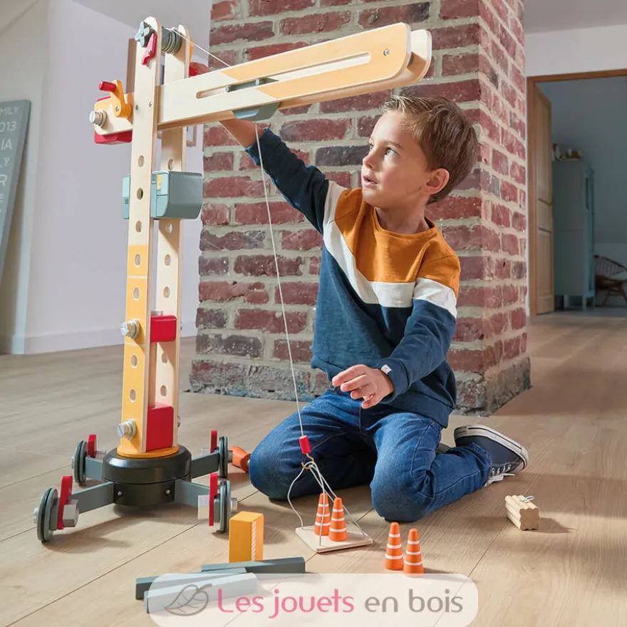 Grande grue en bois - Janod
