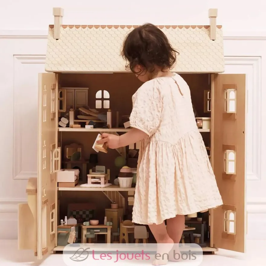 Grande maison de poupées en bois naturel - Le Toy Van