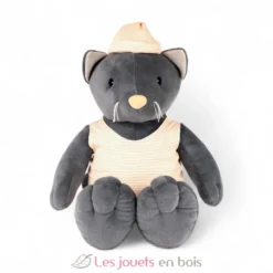 Grande peluche Malo le chat gris 60 cm - Egmont Toys