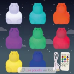 Grande Veilleuse Hippopotame - Ulysse