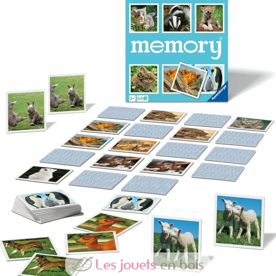 Grand memory Bébés animaux - Ravensburger