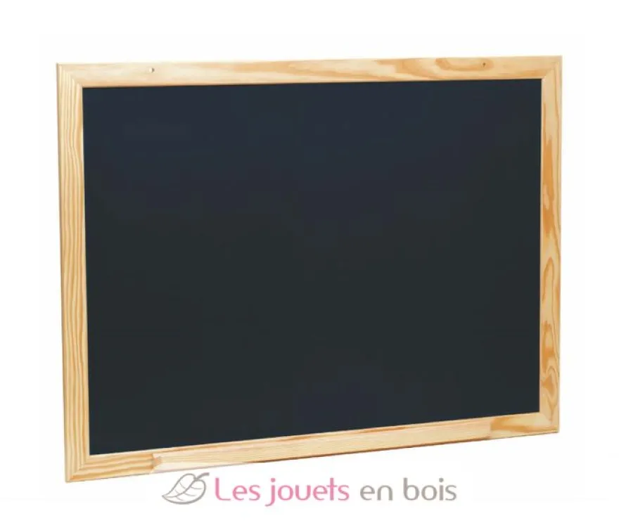 Grand tableau noir en bois - Jeujura