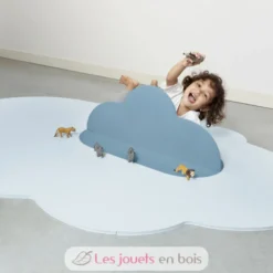 Grand tapis de jeu Nuage bleu - Quut
