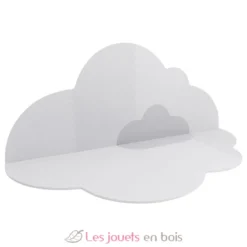 Grand tapis de jeu nuage gris perle - Quut