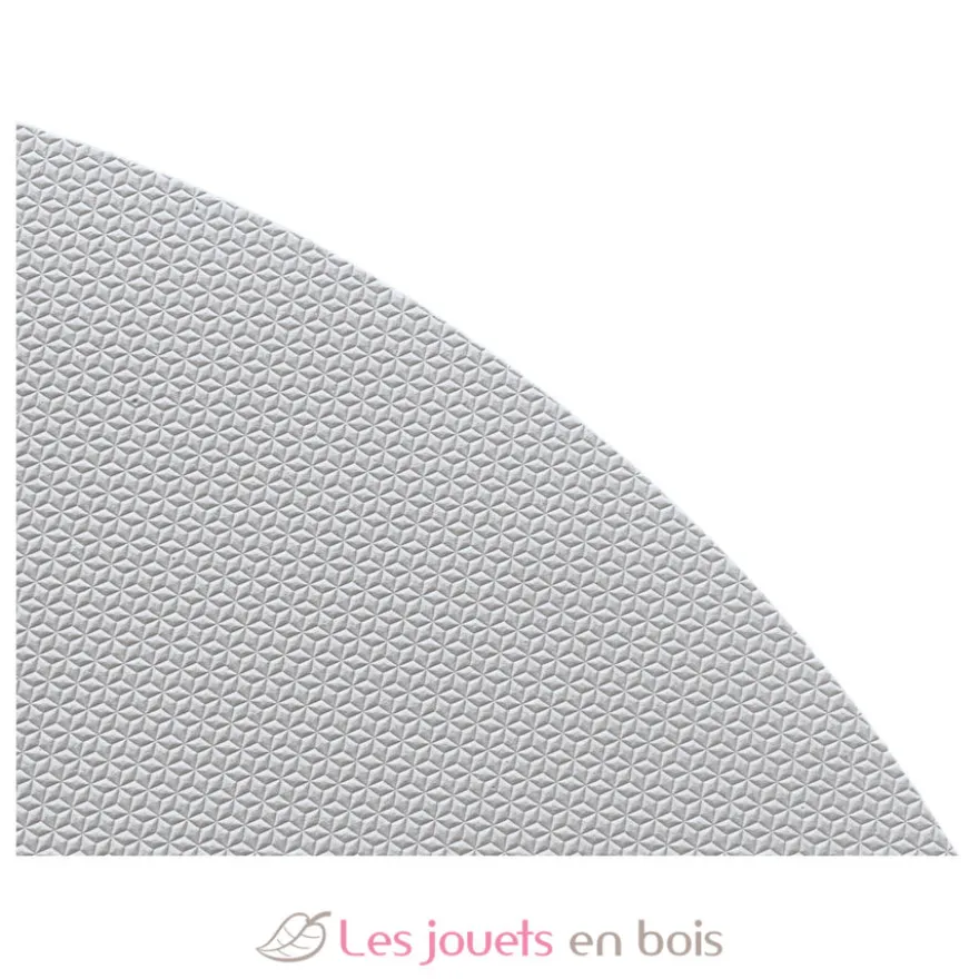 Grand tapis de jeu nuage gris perle - Quut
