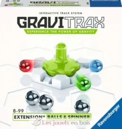 Gravitrax -Balls & Spinner blanc gris Ravensburger