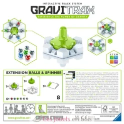Gravitrax -Balls & Spinner blanc gris Ravensburger